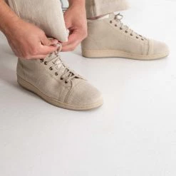 Vendor-unknown NEWARK 100% Organic Hemp High Tops (Men's Sizes) Footwear