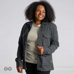 Vendor-unknown NORTHSHORE 100% Organic Cotton Fleece Jacket (Unisex)