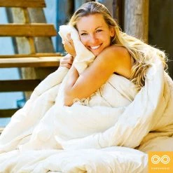 Vendor-unknown Bed TEXAS Handmade 100% Organic Cotton Comforter (Vegan) (Handmade In USA)