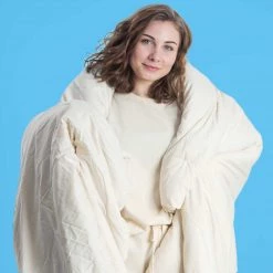 Vendor-unknown Bed TEXAS Handmade 100% Organic Cotton Comforter (Vegan) (Handmade In USA)