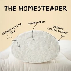 Vendor-unknown BedBath HOMESTEADER Vegan 100% Organic Cotton Futon Mattress