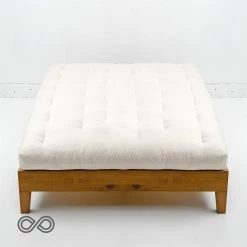 Vendor-unknown BedBath FARMSTEAD Medium-Firm Organic Cotton Futon (With Wool) (No Fire Retardant Chemicals) (Made In USA)