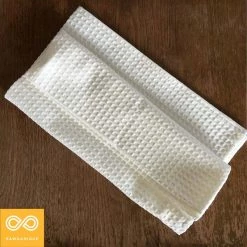 Towels Everdale Organic Cotton Honeycomb Kitchen Towel (19x24") (Plastic-free)