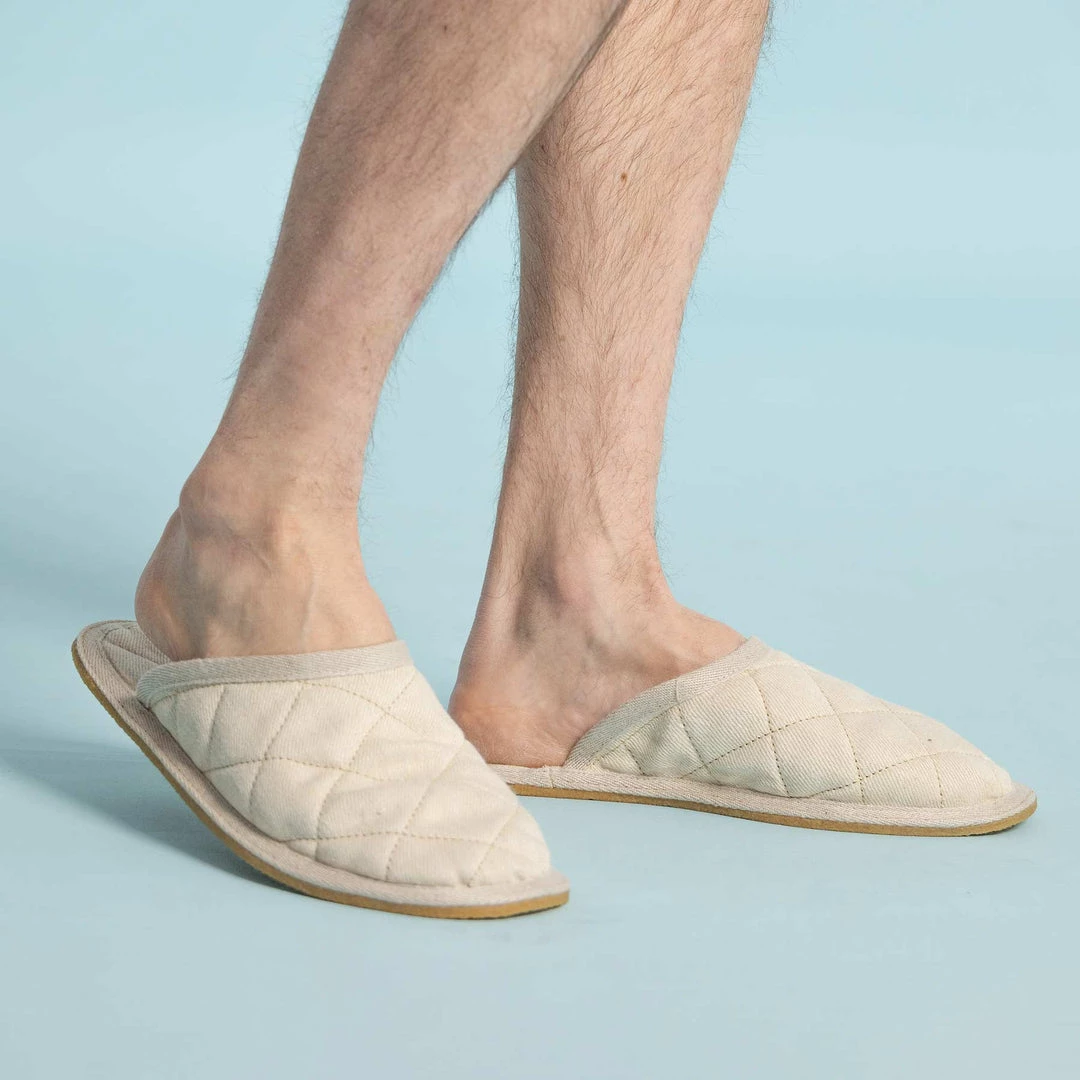 Shoes Footwear OKINAWA Indoor/Outdoor Hemp Slippers (3-Layer Footbed) (Natural Rubber Soles) (Unisex) 2 Shoes Footwear OKINAWA Indoor/Outdoor Hemp Slippers (3-Layer Footbed) (Natural Rubber Soles) (Unisex)