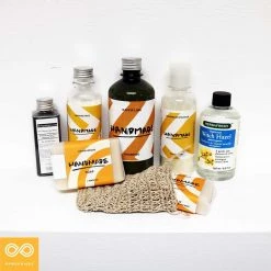 Vendor-unknown Organic Bodycare Start Kit (1 Kaff 1 Mung 1 Jas 1 Soap 1 Shambar 1 Bamb Powd 1 Witch 1 Soap Pouch) BedBath