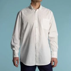 Vendor-unknown PARK PLACE 100% Organic Cotton Long-Sleeve Dress Shirt Men