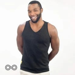 Vendor-unknown BRISBANE 100% Hemp Ribbed Tank Top (Unisex) Tops