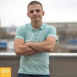 Vendor-unknown Pebble Beach 100% Hemp Golf Polo Shirt (Slim Fit) (Discontinued, 20% Off) Clearance