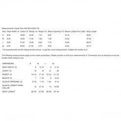 Vendor-unknown Pebble Beach 100% Hemp Golf Polo Shirt (Slim Fit) (Discontinued, 20% Off) Clearance