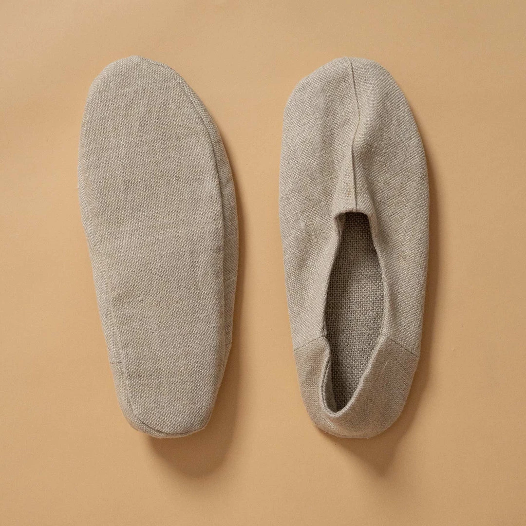 PERTH PURITY Glue-free 100% Hemp House Grounding Shoes Slippers (Unisex) 4 PERTH PURITY Glue-free 100% Hemp House Grounding Shoes Slippers (Unisex)