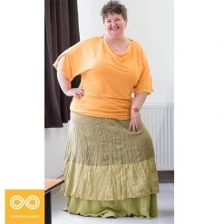 Vendor-unknown Bottoms HABANERA 100% Organic Hemp Long Skirt
