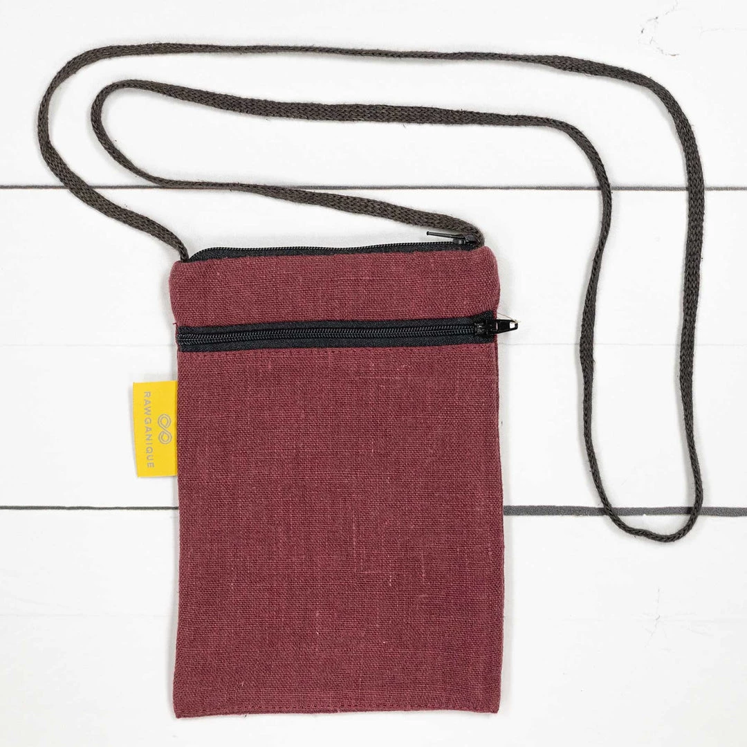 Vendor-unknown PHUKET 100% Organic Hemp Phone & Passport Pouch Bag With Shoulder Straps (Plastic-free) 7 Vendor-unknown PHUKET 100% Organic Hemp Phone & Passport Pouch Bag With Shoulder Straps (Plastic-free)