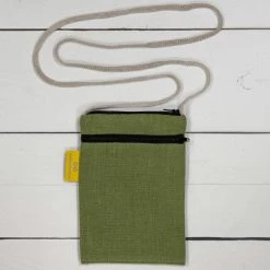 Vendor-unknown PHUKET 100% Organic Hemp Phone & Passport Pouch Bag With Shoulder Straps (Plastic-free) 25 Vendor-unknown PHUKET 100% Organic Hemp Phone & Passport Pouch Bag With Shoulder Straps (Plastic-free)