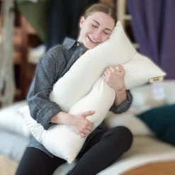 Vendor-unknown OAHU 100% Wild Kapok Contour Pillow (Organic Cotton Casing) (Made In USA)