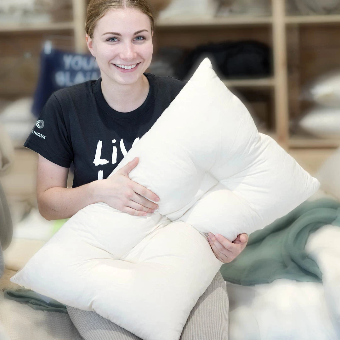 Vendor-unknown RODANTHE Organic Shredded Natural Rubber Latex Contour Bed Pillow (Made In USA) BedBath 2 Vendor-unknown RODANTHE Organic Shredded Natural Rubber Latex Contour Bed Pillow (Made In USA) BedBath