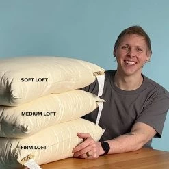 Vendor-unknown SOUTH CAROLINA 100% Organic Cotton Bed Pillow (Made In USA) BedBath 13 Vendor-unknown SOUTH CAROLINA 100% Organic Cotton Bed Pillow (Made In USA) BedBath