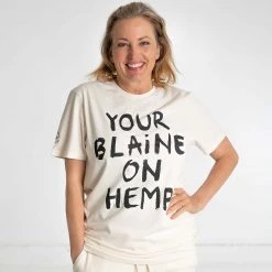 T-Shirts PUREVALLEY 100% Organic Cotton T-Shirt (EU) - Blaine On Hemp