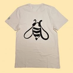 T-Shirts PUREVALLEY 100% Organic Prima Cotton T-Shirt (Unisex)- Bee Women