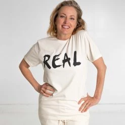 T-Shirts PUREVALLEY 100% Organic Prima Cotton T-Shirt (Unisex) - Real Women