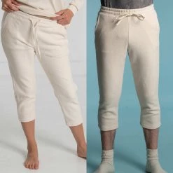 Vendor-unknown FINN 100% Organic Cotton Fleece 3/4 Jogger Pants (Quinn) Bottoms