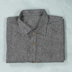 Vendor-unknown Men RAPHAEL 100% Organic Hemp Painter's Shirt (10oz Fabric) (Unisex)