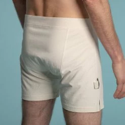 Shorts CORBIN Elastic-Free 100% Organic Prima Cotton Boxers (Gusset Crotch, Coconut Buttons, OC Thread) (Limited Edition)
