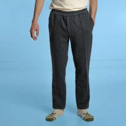 Vendor-unknown Men REDMOND 100% Organic Cotton Fleece Flex Waist Jogger Pants (With Zipper)