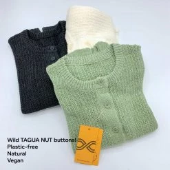 Vendor-unknown PRISCILLA 100% Organic Linen Knit Cardigan