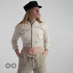 Vendor-unknown ISADORA 100% Organic Cotton Fleece Zippered Hoodie 24 Vendor-unknown ISADORA 100% Organic Cotton Fleece Zippered Hoodie