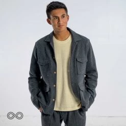 Vendor-unknown NORTHSHORE 100% Organic Cotton Fleece Jacket (Unisex)