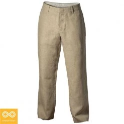 Vendor-unknown URBAN SOPHISTICATE Hemp Dress Pants Slacks Bottoms