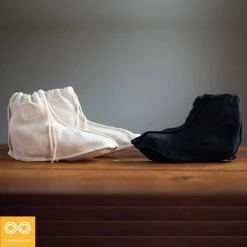 MALAHAT Elastic-free 100% Organic Cotton Fleece Booties Socks Slippers (Unisex) Women’s Footwear 10 MALAHAT Elastic-free 100% Organic Cotton Fleece Booties Socks Slippers (Unisex) Women’s Footwear