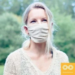 Vendor-unknown Face Coverings SCHOENBERG 100% Hemp Face Mask Mouth Mask (Elastic-free)