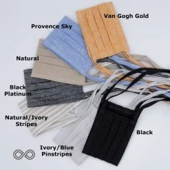 Vendor-unknown Face Coverings SCHOENBERG 100% Hemp Face Mask Mouth Mask (Elastic-free)