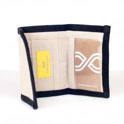 Vendor-unknown ShoesBags&More CERVANTES Heavy Hemp Canvas Wallet With Driver's License Window