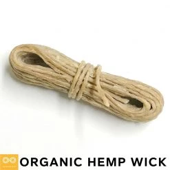 Twines DIY Bespoke Hand-Dipped Organic Hemp Wick (Handmade In Montana)