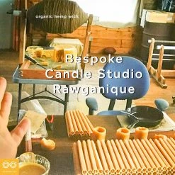 Twines DIY Bespoke Hand-Dipped Organic Hemp Wick (Handmade In Montana)