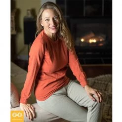 T-Shirts FRISCO 100% Organic Cotton Long-Sleeve T-shirt (Made In USA) (Unisex)