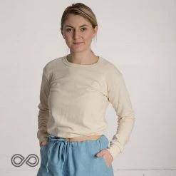 T-Shirts FRISCO 100% Organic Cotton Long-Sleeve T-shirt (Made In USA) (Unisex)