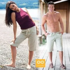 PALM BEACH Elastic-free Hemp Shorts (Discontinued) Womens’ Shorts