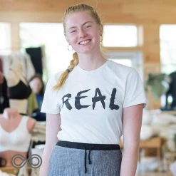 T-Shirts PUREVALLEY 100% Organic Prima Cotton T-Shirt (Unisex) - Real Women