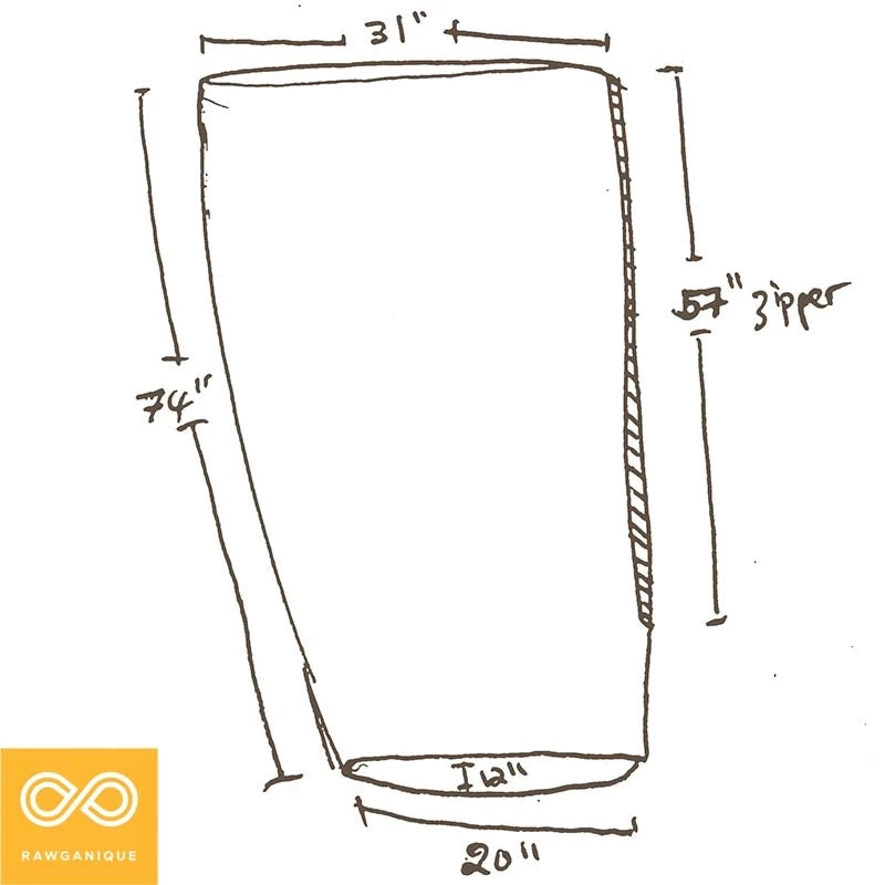 Vendor-unknown BedBath YUKON 100% Hemp Sleeping Bag 9 Vendor-unknown BedBath YUKON 100% Hemp Sleeping Bag