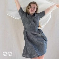 Vendor-unknown Mt RAINIER 100% Organic Hemp Knit Shawl / Wrap / Scarf (28