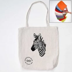 Vendor-unknown Printed Tees & More Shenandoah Organic Hemp Bag (Zebra)
