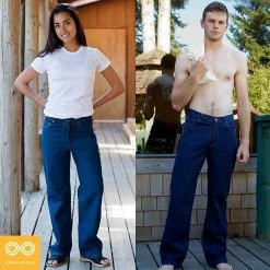 Vendor-unknown Relaxed Fit Organic Cotton Jeans Closeout