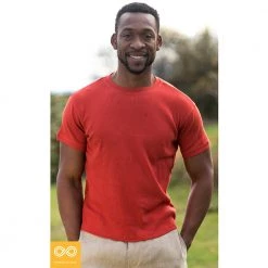 Vendor-unknown CHELSEA 100% Organic Cotton Ribbed Knit Tee T-Shirts