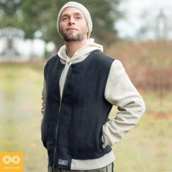 Vendor-unknown WALDEN Hemp Bomber Jacket (Unisex) Warmwear & Outerwear