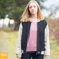 Vendor-unknown WALDEN Hemp Bomber Jacket (Unisex) Warmwear & Outerwear