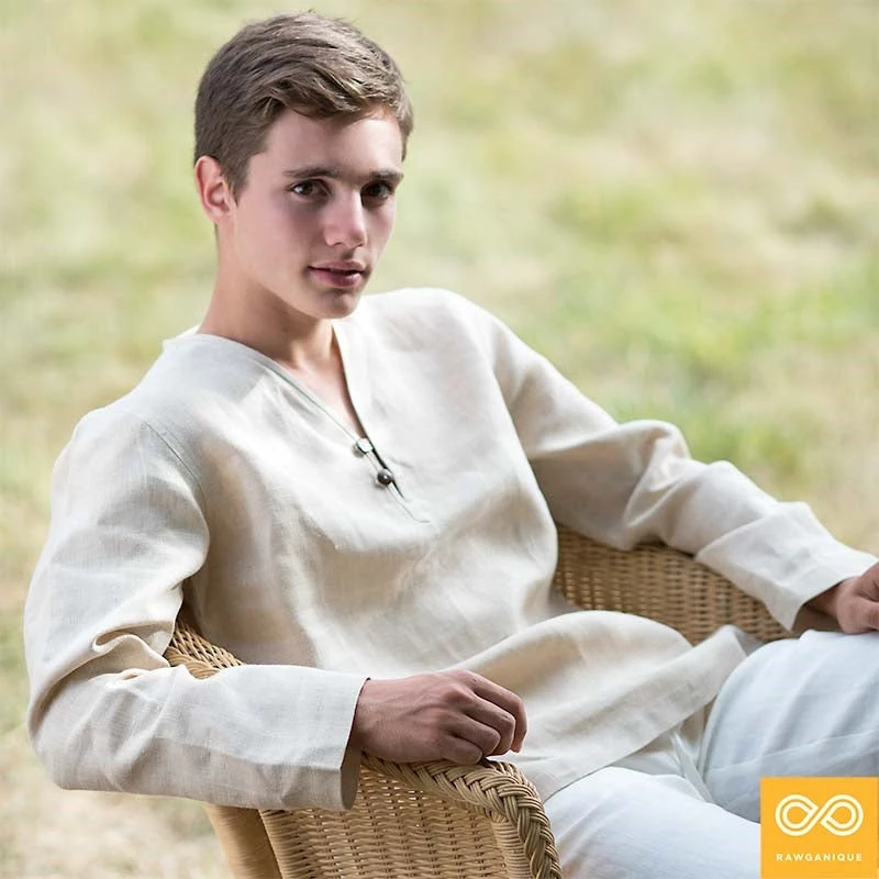 Vendor-unknown Clearance Zen 100% Organic Hemp Shirt 3 Vendor-unknown Clearance Zen 100% Organic Hemp Shirt