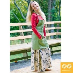 Vendor-unknown Printed Tees & More Maestro 100% Organic Hemp Apron (Plain Or Printed)